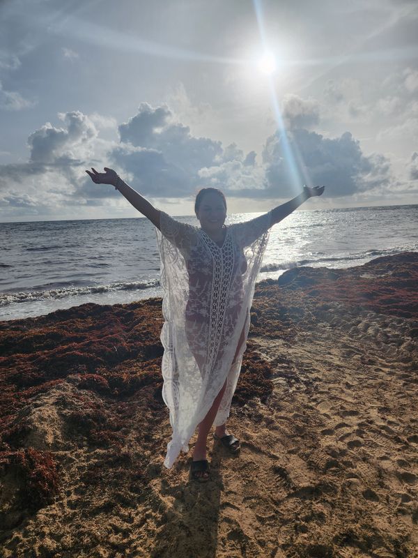 Lucero en el portal 7/7, Punta Cana